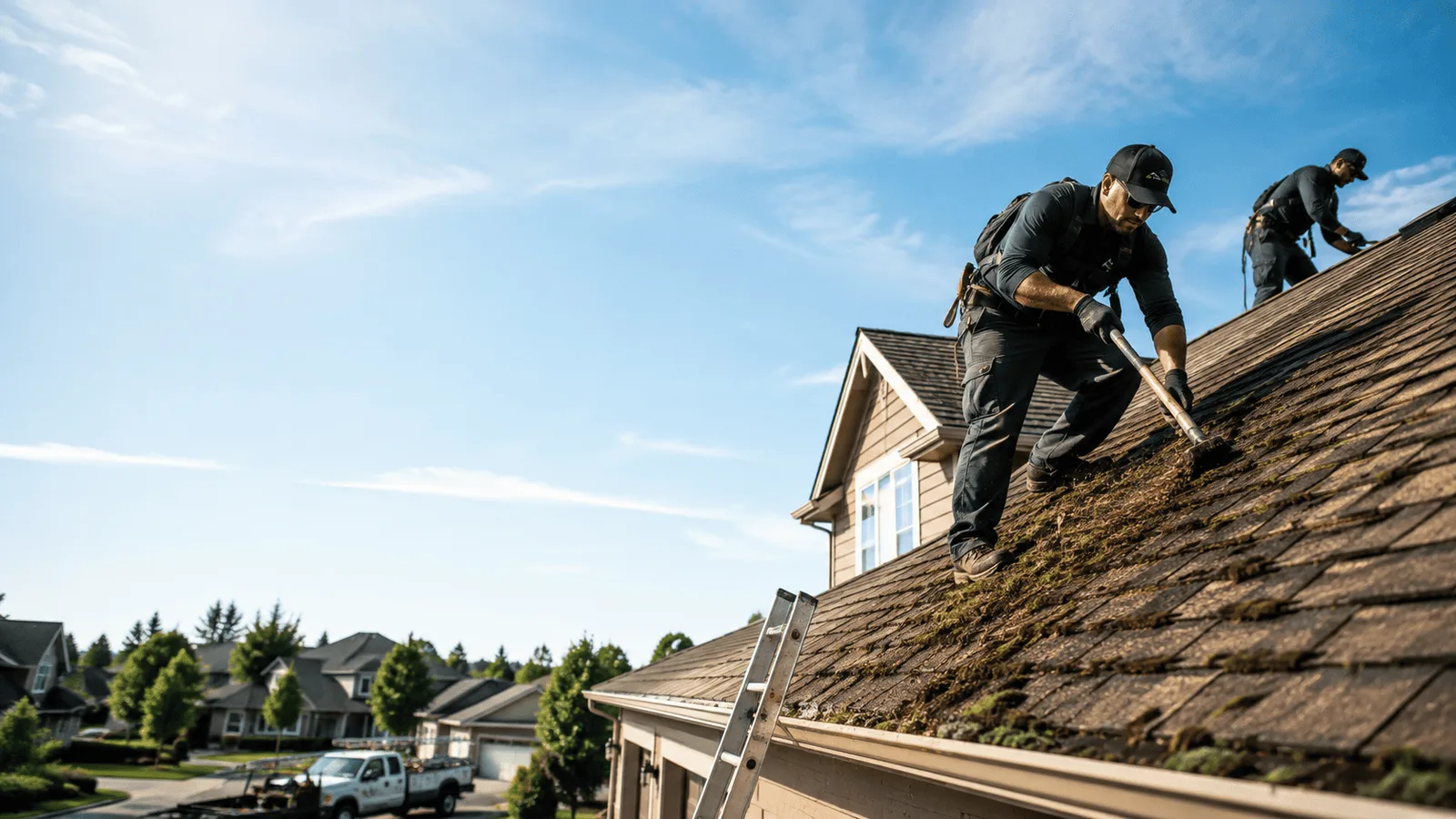 Roof Moss Removal in Mclean, VA near me